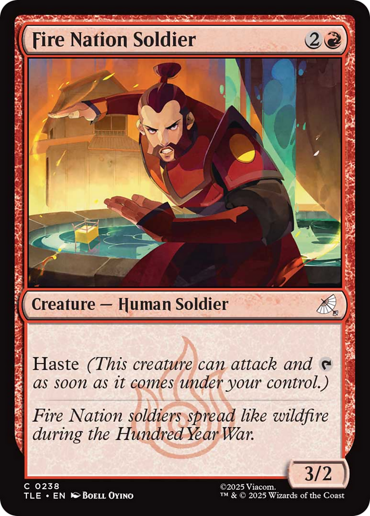 Fire Nation Soldier [Avatar: The Last Airbender: Eternal-Legal] | Magic Magpie