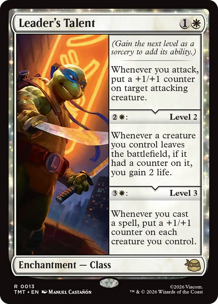 Leader's Talent [Teenage Mutant Ninja Turtles] | Magic Magpie