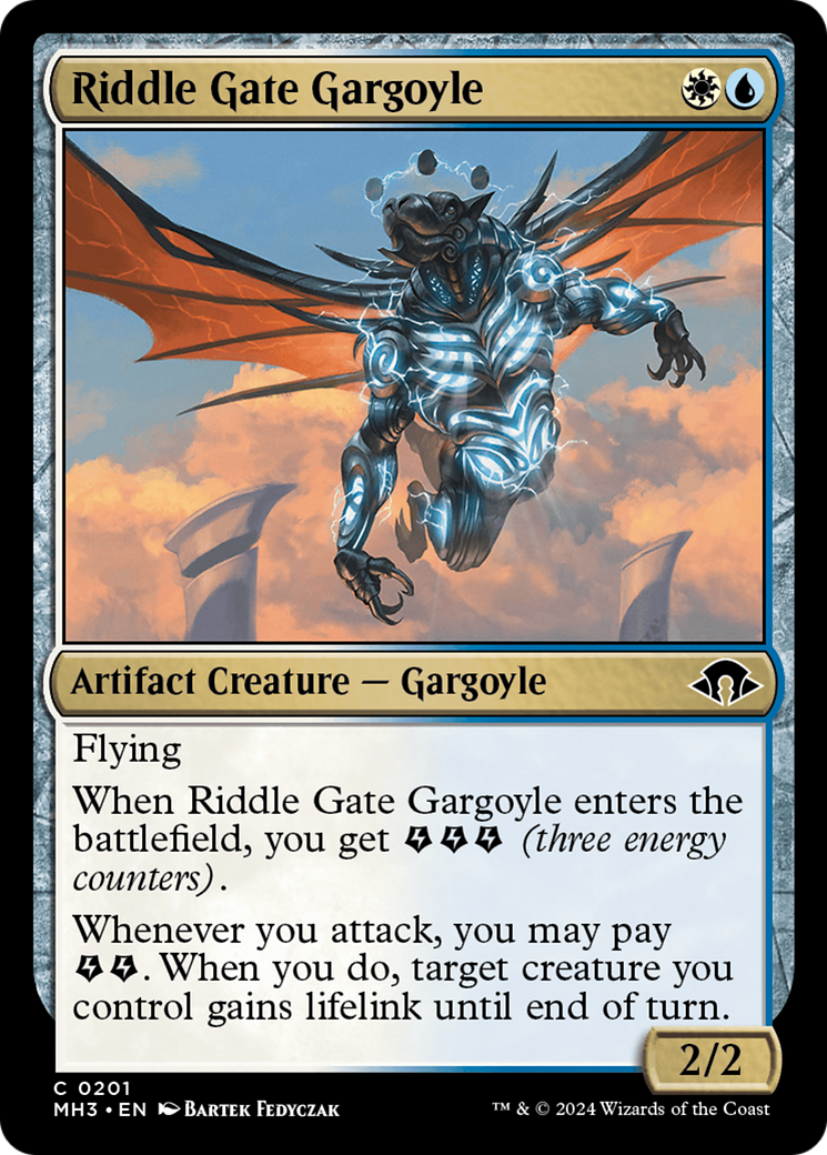 Riddle Gate Gargoyle [Modern Horizons 3] | Magic Magpie