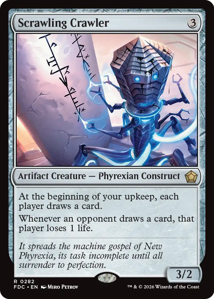 Scrawling Crawler [Foundations Commander] | Magic Magpie