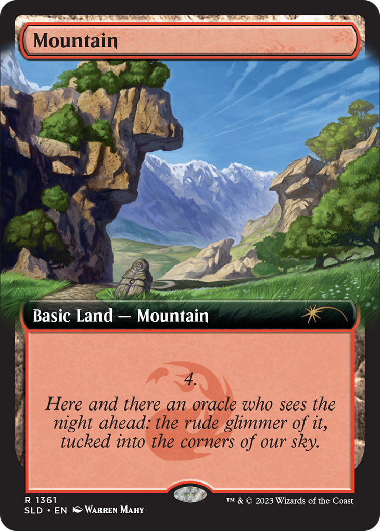 Mountain (1361) [Secret Lair Drop Series] | Magic Magpie