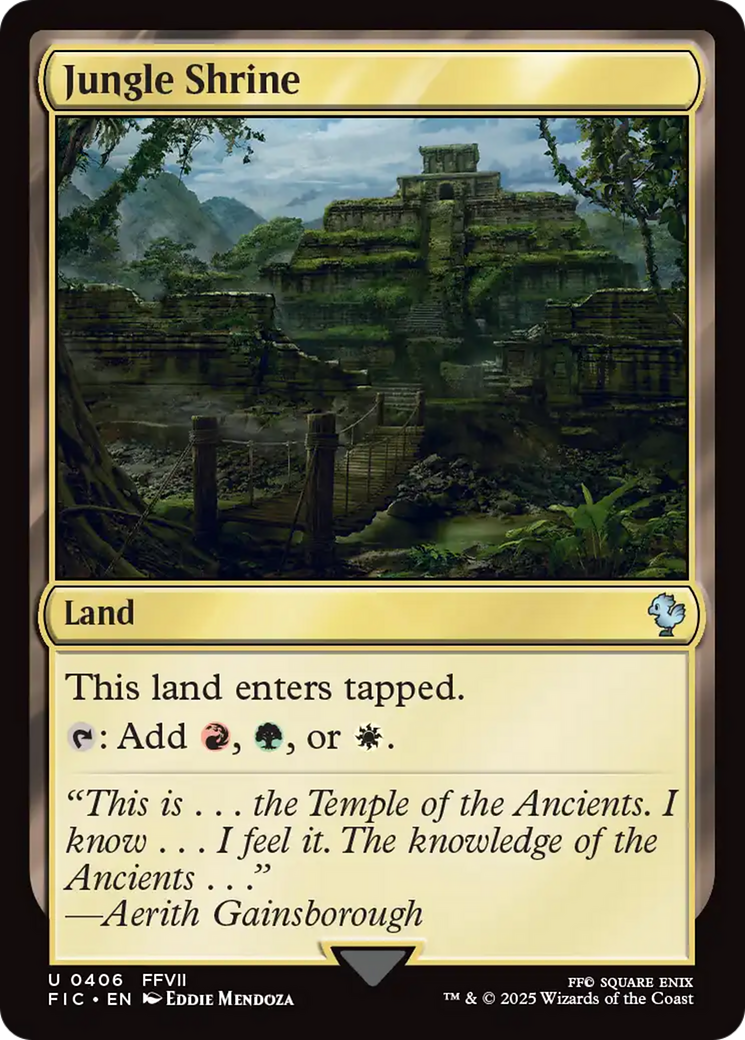 Jungle Shrine [FINAL FANTASY Commander] | Magic Magpie