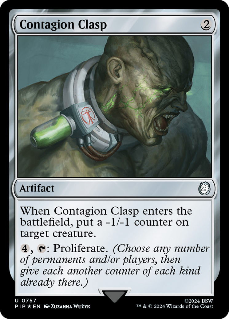 Contagion Clasp (Surge Foil) [Fallout] | Magic Magpie