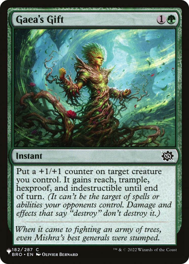 Gaea's Gift [The List] | Magic Magpie