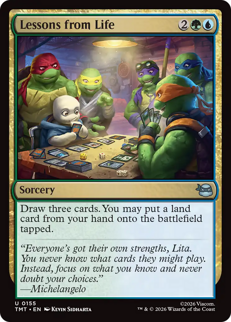 Lessons from Life [Teenage Mutant Ninja Turtles] | Magic Magpie