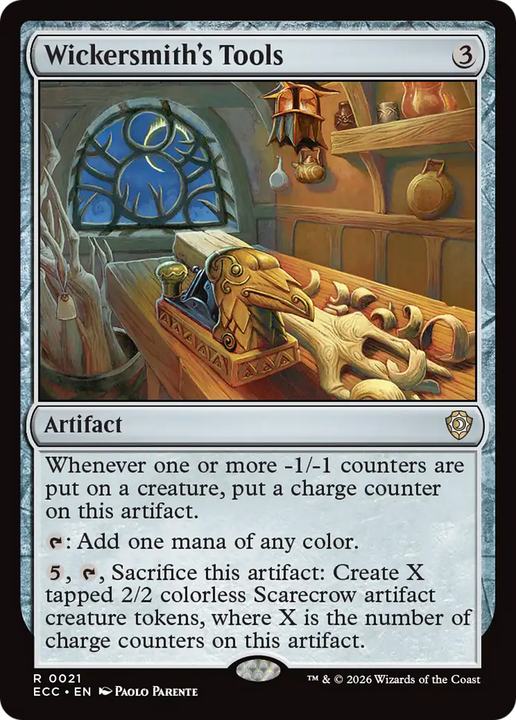 Wickersmith's Tools [Lorwyn Eclipsed Commander] | Magic Magpie