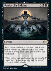 Patriarch's Bidding (Foil Etched) [Modern Horizons 2] | Magic Magpie