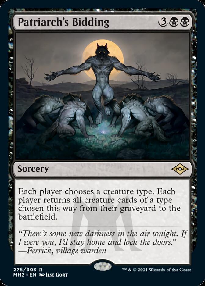 Patriarch's Bidding [Modern Horizons 2] | Magic Magpie