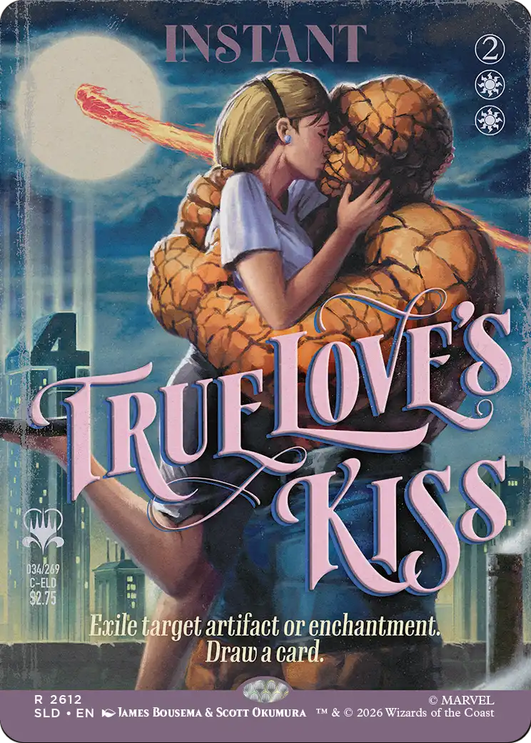 True Love's Kiss [Secret Lair Drop Series] | Magic Magpie