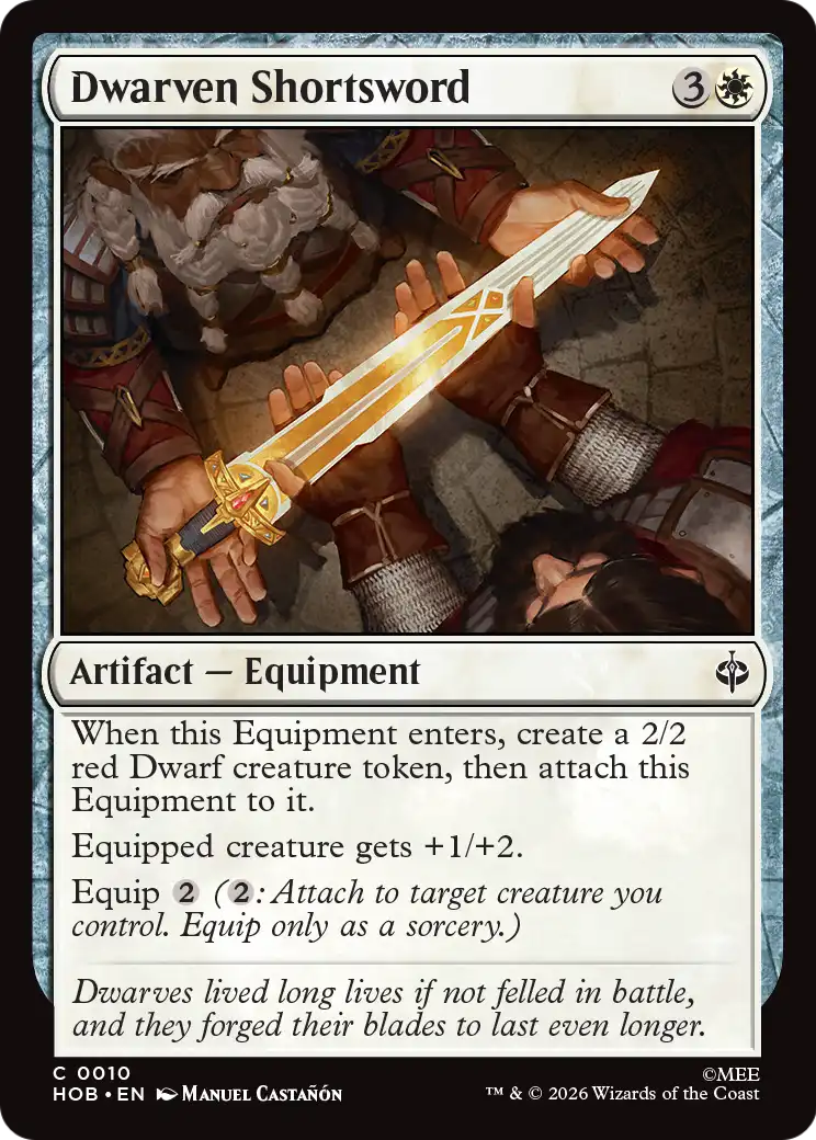 Dwarven Shortsword [The Hobbit] | Magic Magpie