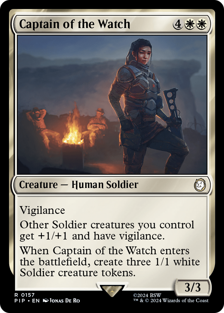 Captain of the Watch [Fallout] | Magic Magpie