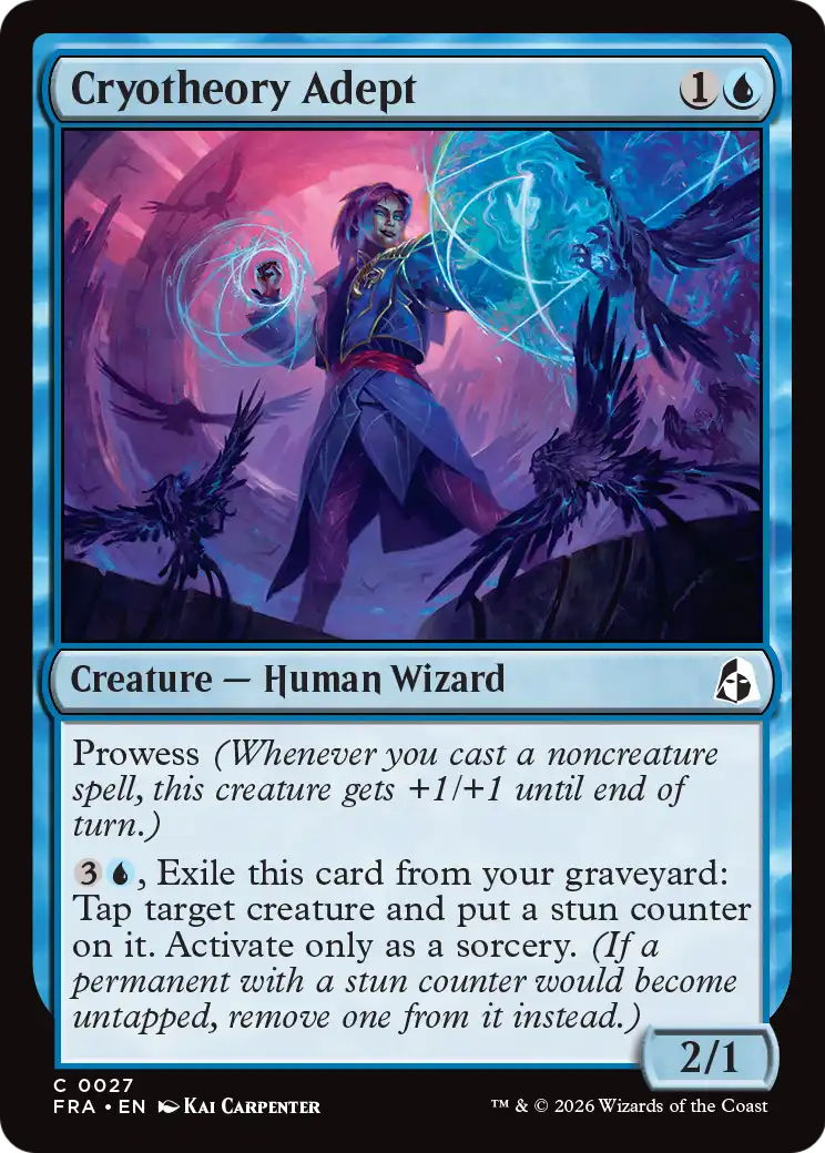 Cryotheory Adept [Reality Fracture] | Magic Magpie