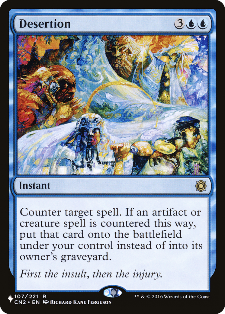 Desertion [The List] | Magic Magpie
