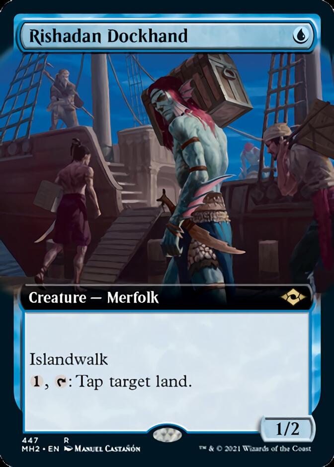 Rishadan Dockhand (Extended Art) [Modern Horizons 2] | Magic Magpie