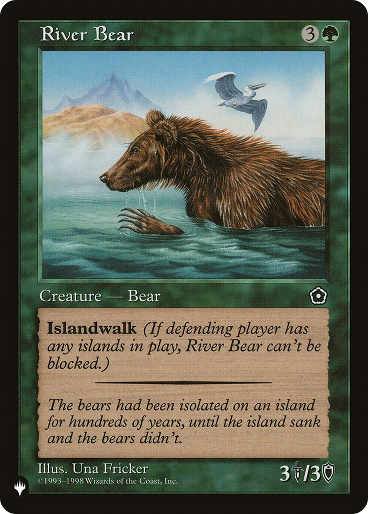 River Bear [The List Reprints] | Magic Magpie