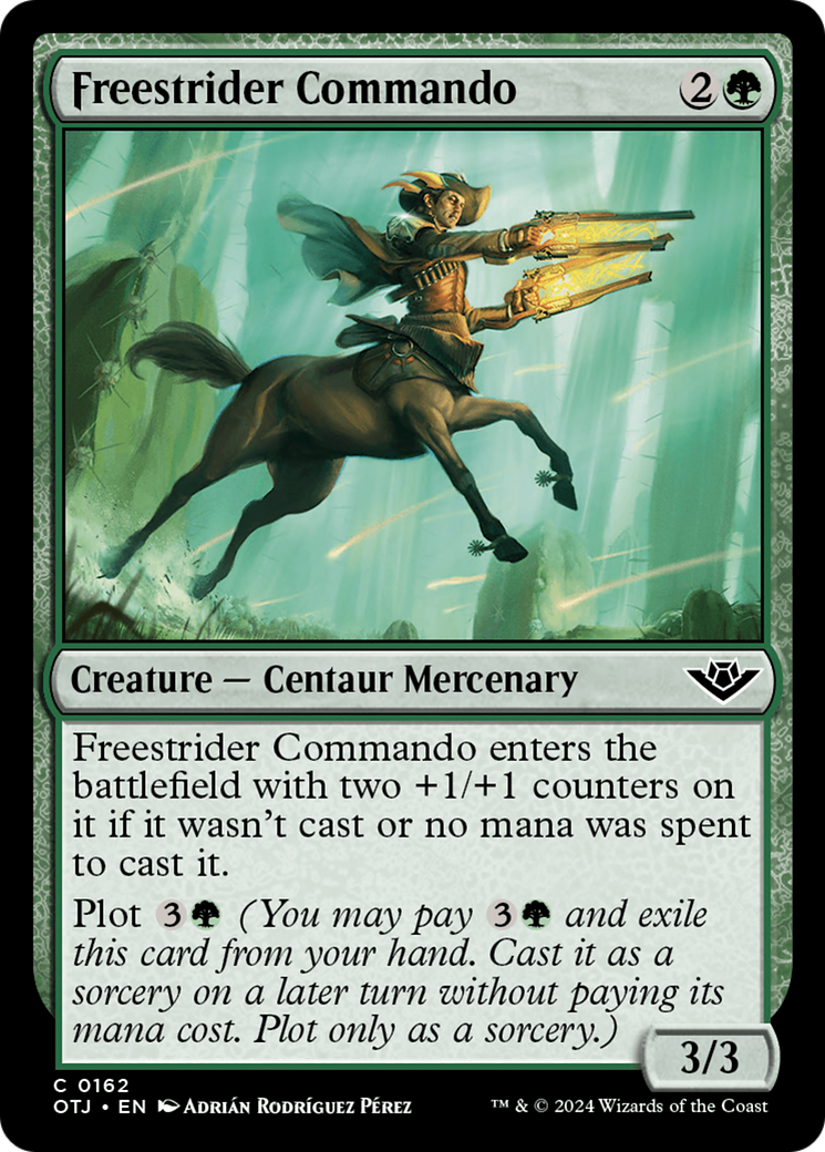 Freestrider Commando [Outlaws of Thunder Junction] | Magic Magpie