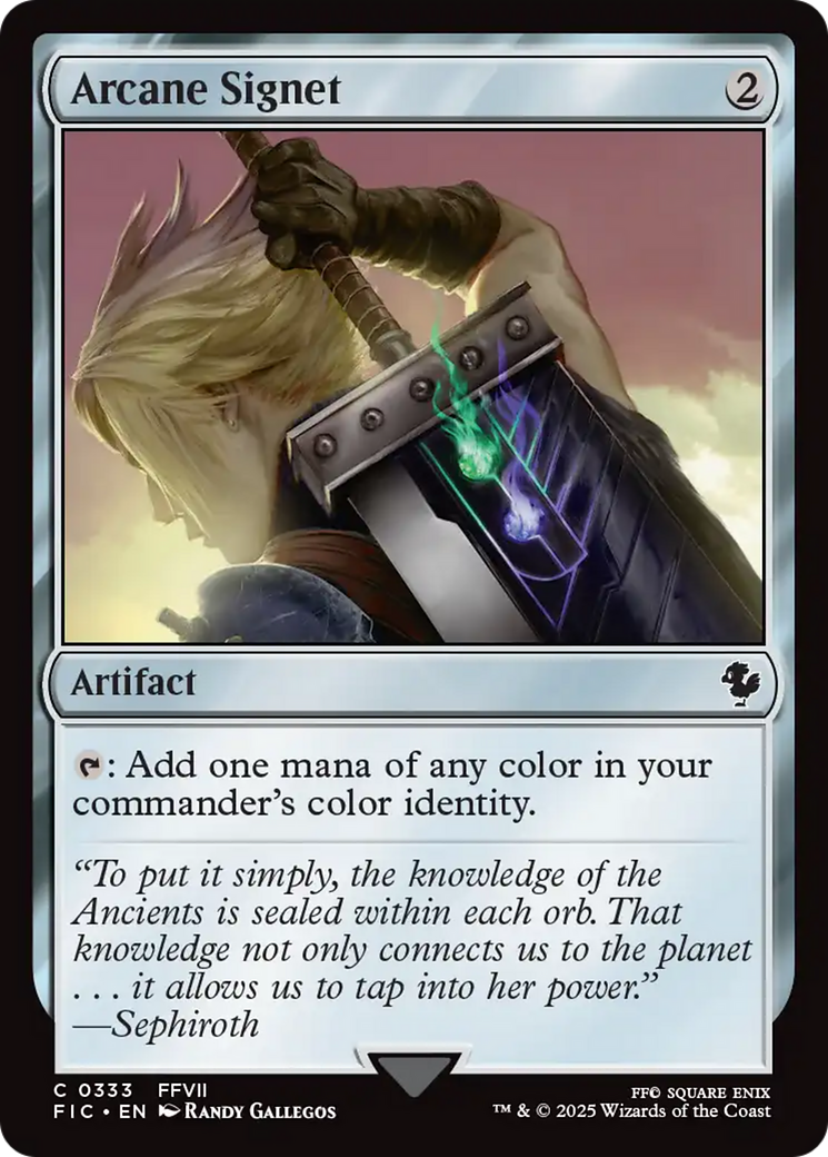 Arcane Signet (0333) [FINAL FANTASY Commander] | Magic Magpie