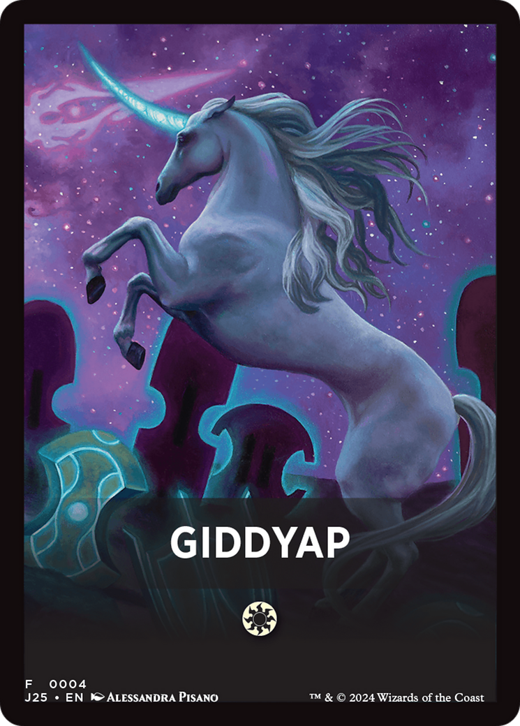 Giddyap Theme Card [Foundations Jumpstart Front Cards] | Magic Magpie