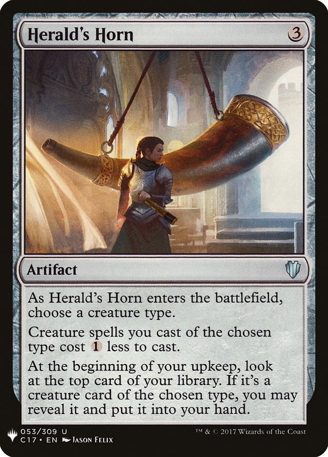 Herald's Horn [Mystery Booster] | Magic Magpie
