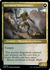 Tarkir Duneshaper // Burnished Dunestomper [March of the Machine] | Magic Magpie