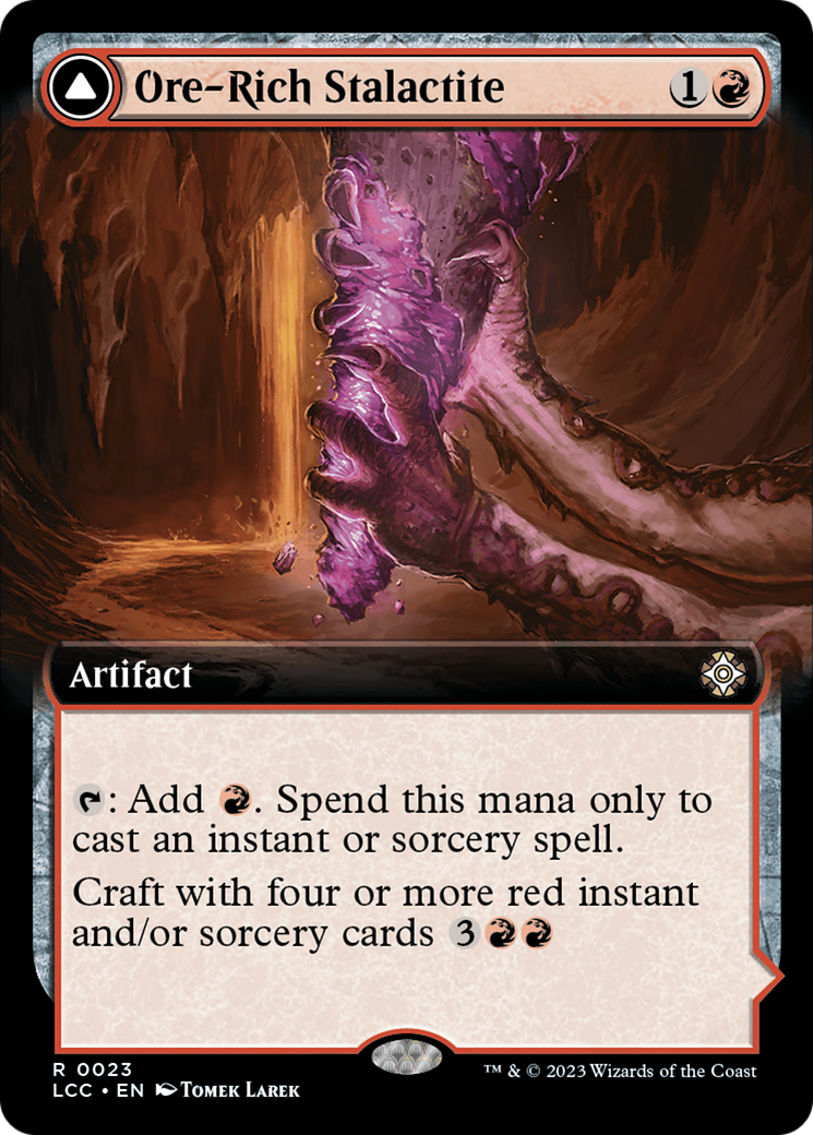 Ore-Rich Stalactite (Extended Art) [The Lost Caverns of Ixalan Commander] | Magic Magpie