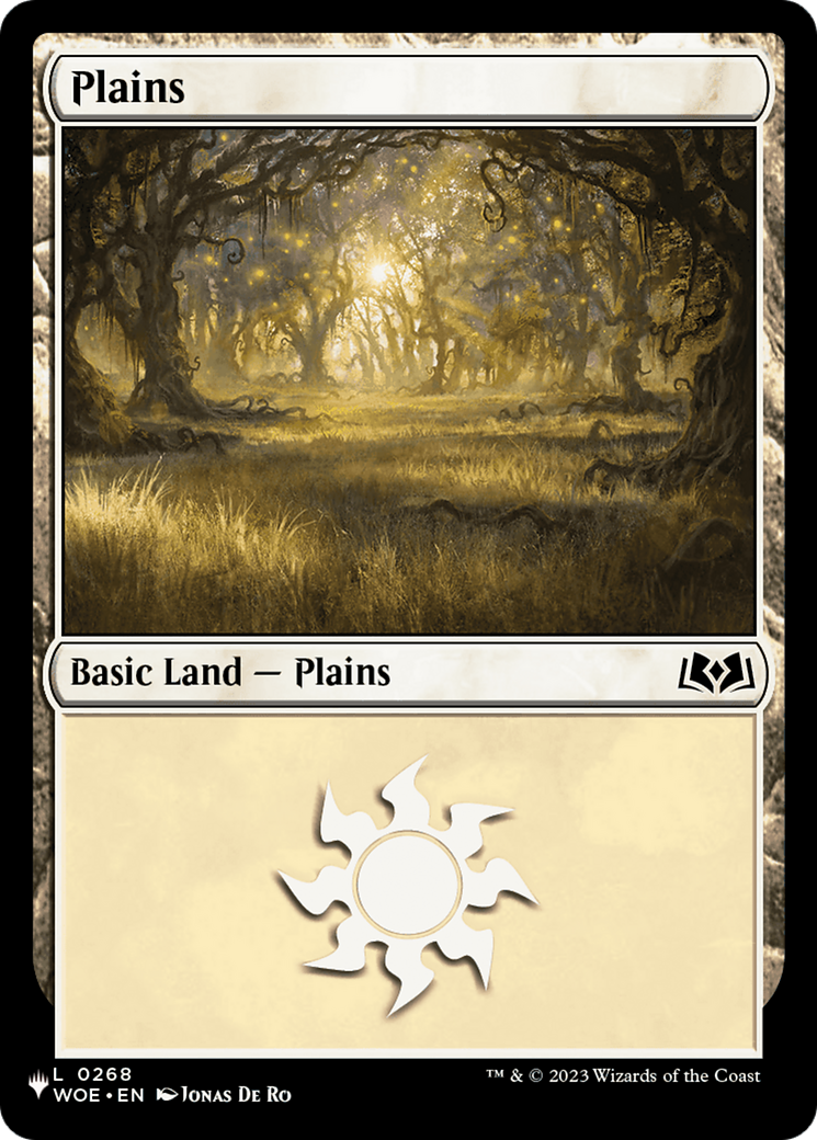 Plains (0268) (WOE) [The List] | Magic Magpie
