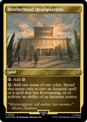 Brotherhood Headquarters (Foil Etched) [Assassin's Creed] | Magic Magpie