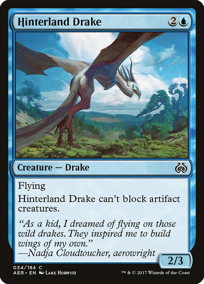 Hinterland Drake [Aether Revolt] | Magic Magpie