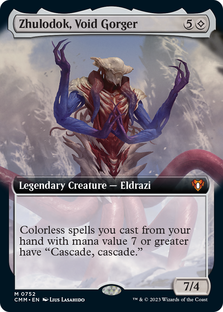 Zhulodok, Void Gorger (Extended Art) [Commander Masters] | Magic Magpie