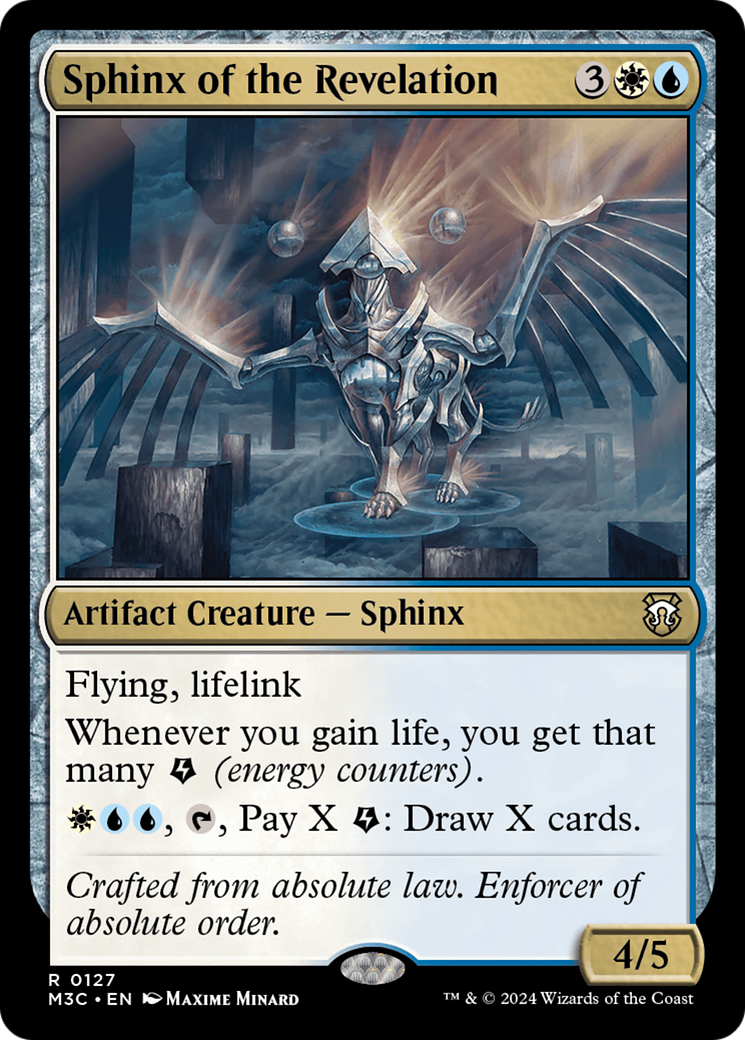 Sphinx of the Revelation (Ripple Foil) [Modern Horizons 3 Commander] | Magic Magpie