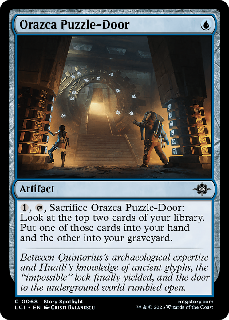 Orazca Puzzle-Door [The Lost Caverns of Ixalan] | Magic Magpie