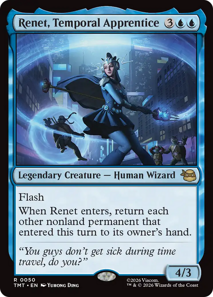 Renet, Temporal Apprentice [Teenage Mutant Ninja Turtles] | Magic Magpie