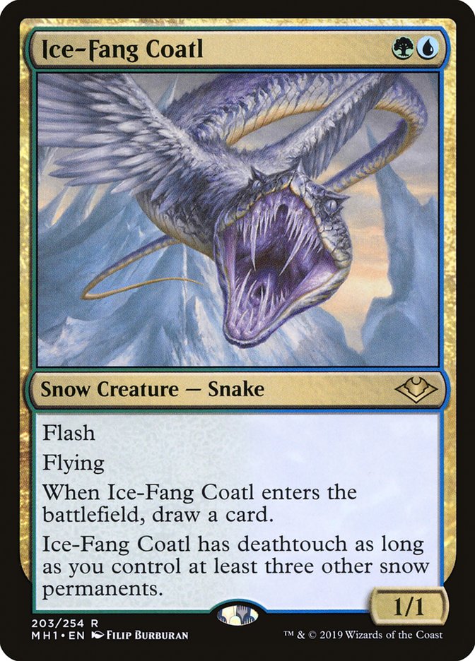 Ice-Fang Coatl [Modern Horizons] | Magic Magpie