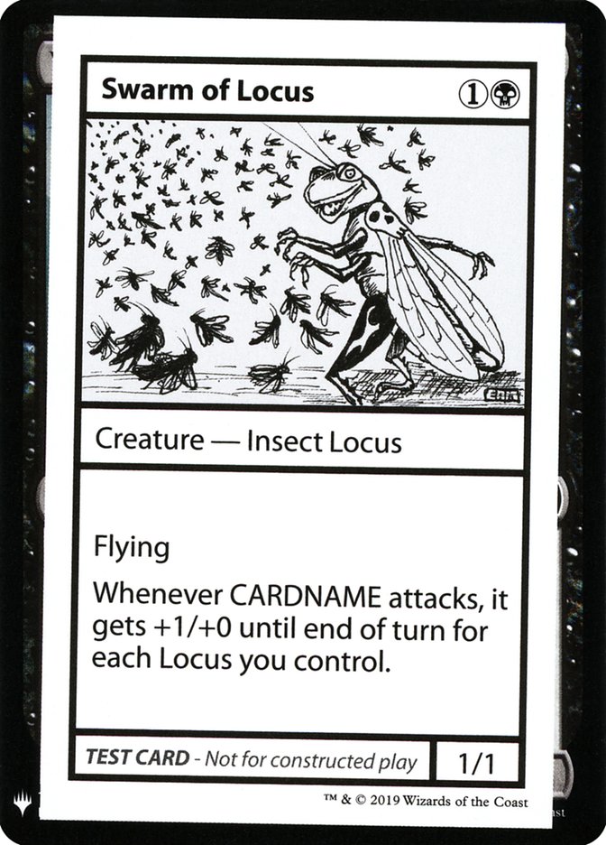 Swarm of Locus [Mystery Booster Playtest Cards] | Magic Magpie