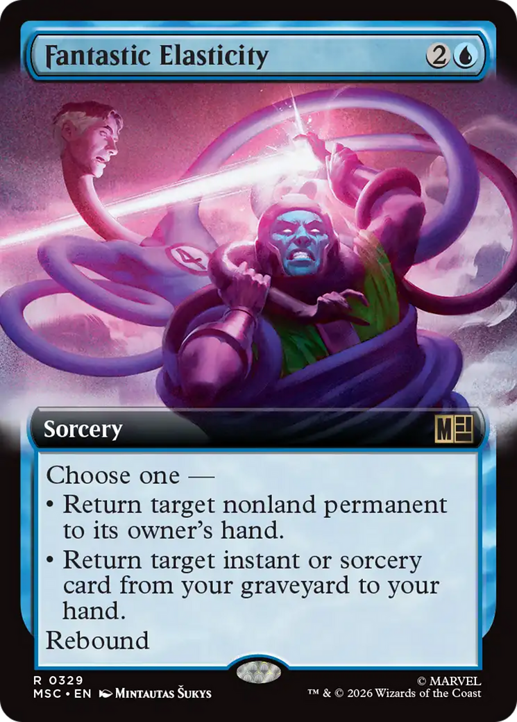 Fantastic Elasticity (Extended Art) [Marvel Super Heroes Commander] | Magic Magpie