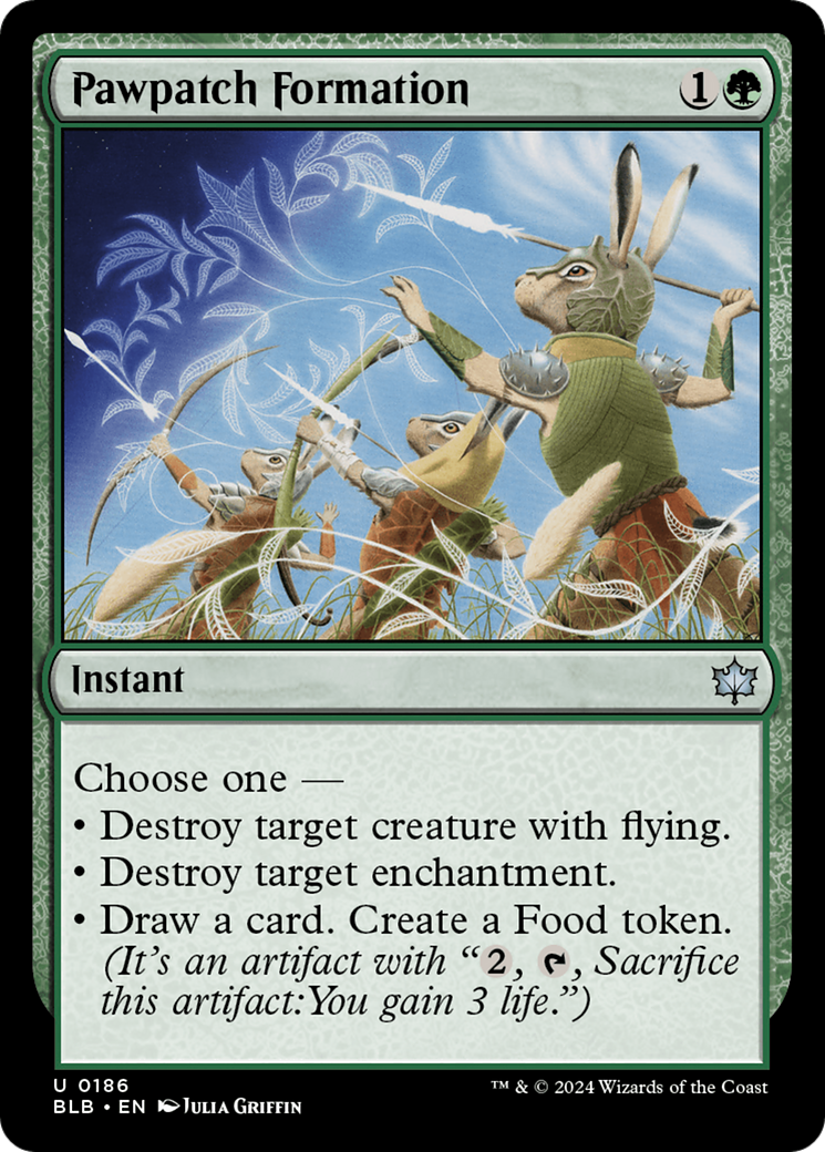 Pawpatch Formation [Bloomburrow] | Magic Magpie