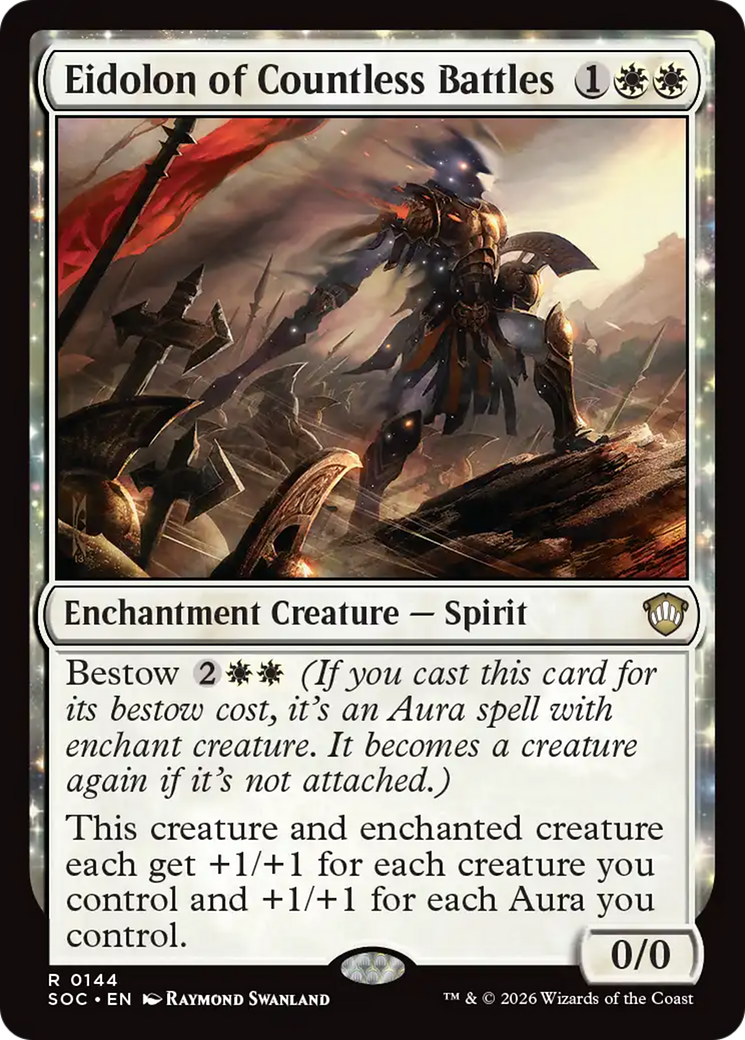 Eidolon of Countless Battles [Secrets of Strixhaven Commander] | Magic Magpie