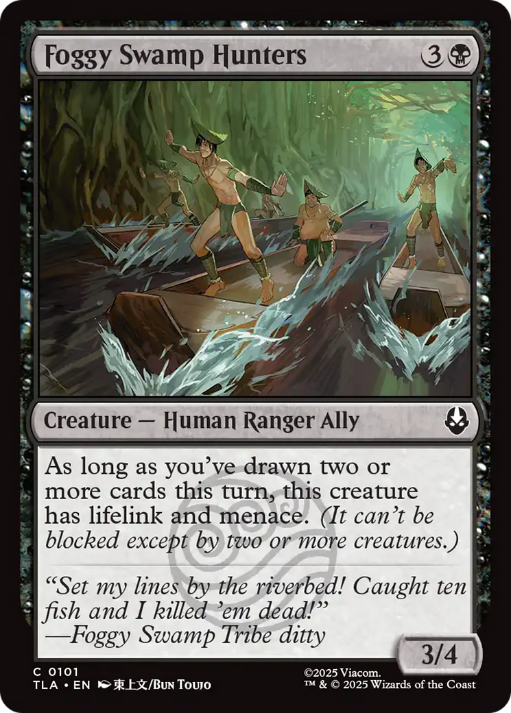 Foggy Swamp Hunters [Avatar: The Last Airbender] | Magic Magpie