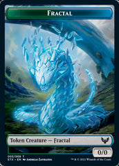 Fractal // Pest Double-Sided Token [Strixhaven: School of Mages Tokens] | Magic Magpie
