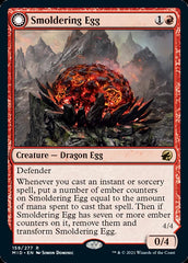 Smoldering Egg // Ashmouth Dragon [Innistrad: Midnight Hunt] | Magic Magpie