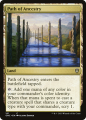 Path of Ancestry [Phyrexia: All Will Be One Commander] | Magic Magpie