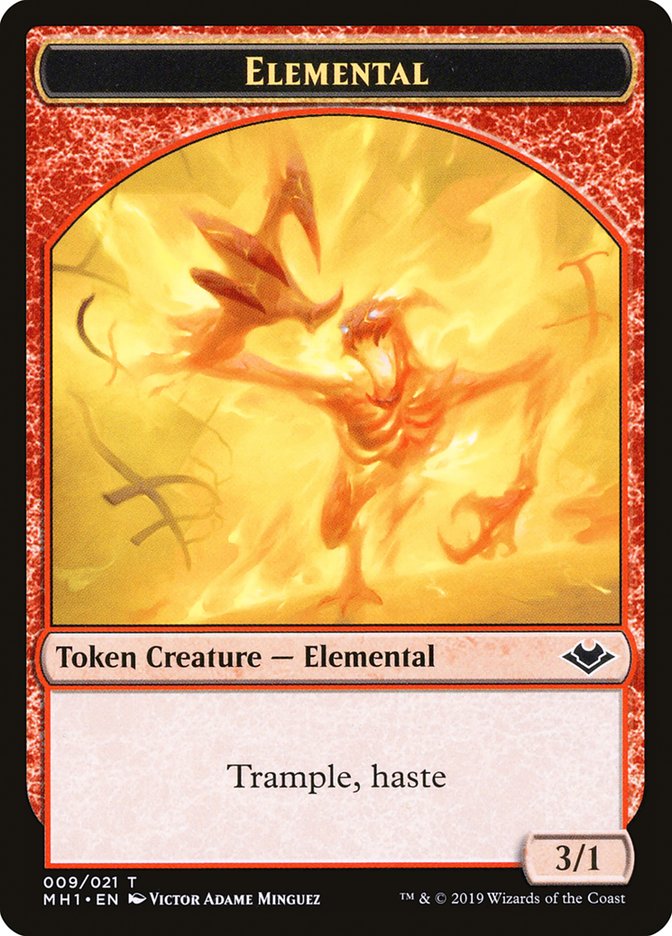 Elemental Token (009/021) [Modern Horizons Tokens] | Magic Magpie
