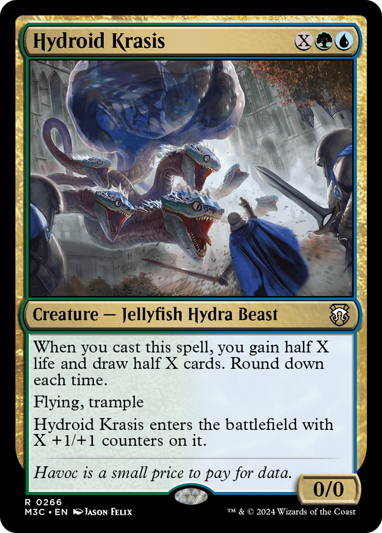 Hydroid Krasis (Ripple Foil) [Modern Horizons 3 Commander] | Magic Magpie