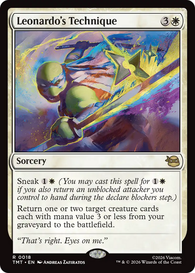 Leonardo's Technique [Teenage Mutant Ninja Turtles] | Magic Magpie