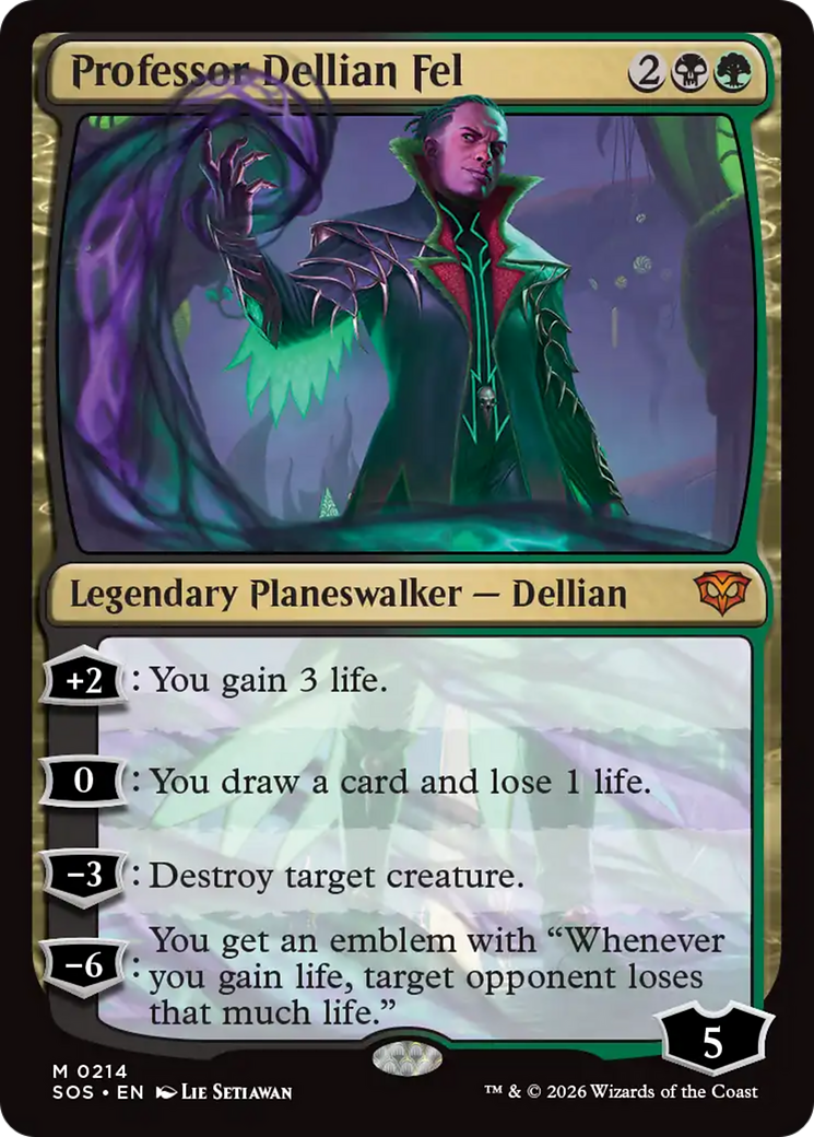 Professor Dellian Fel [Secrets of Strixhaven] | Magic Magpie