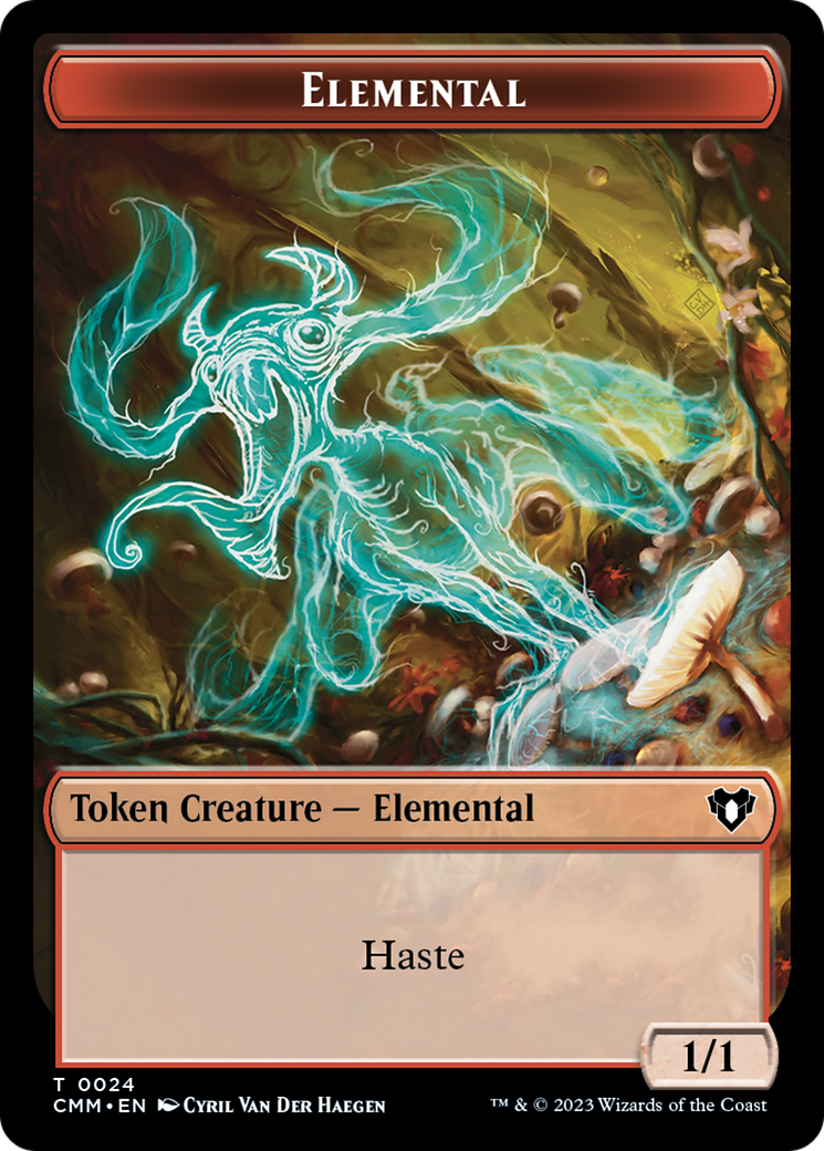 Elemental Token (24) [Commander Masters Tokens] | Magic Magpie