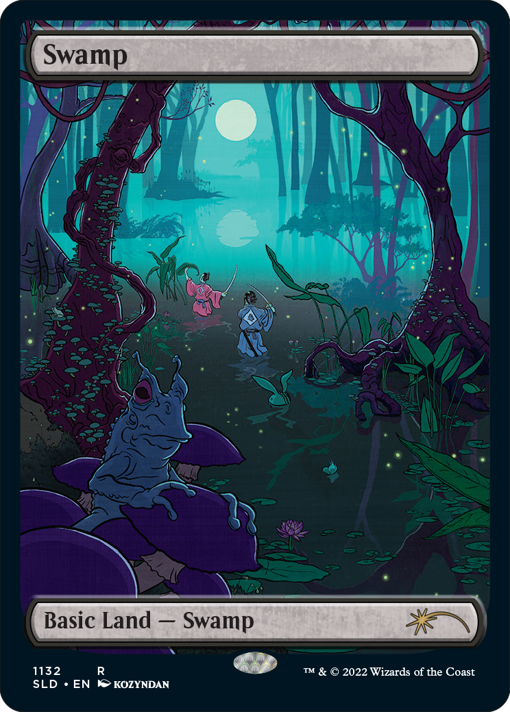 Swamp (1132) (Full-Art) [Secret Lair Drop Series] | Magic Magpie