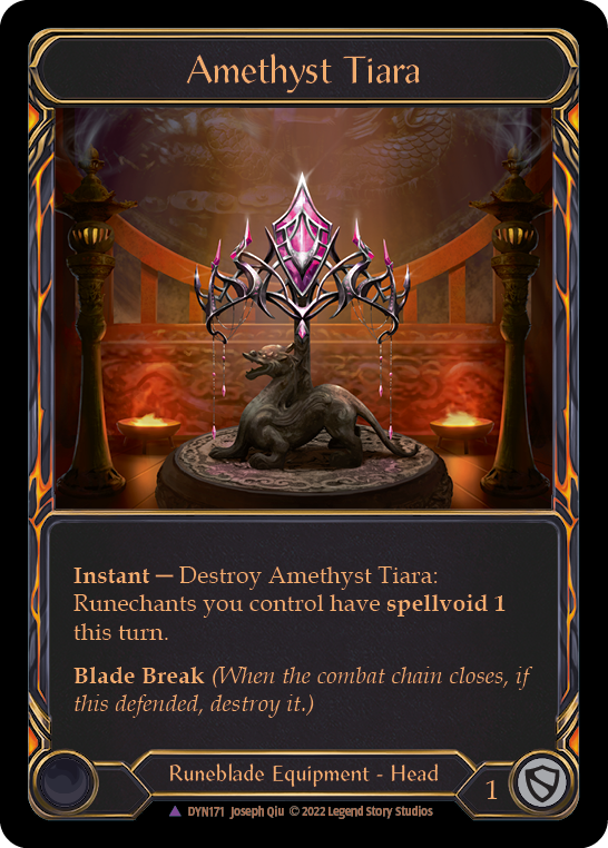 Amethyst Tiara (Marvel) [DYN171] (Dynasty)  Cold Foil | Magic Magpie