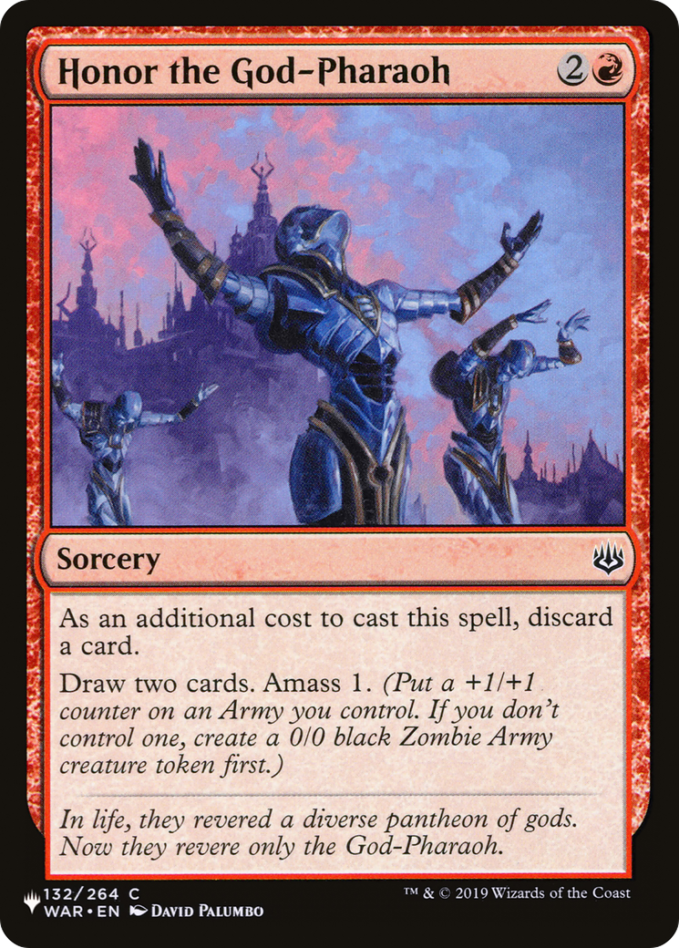 Honor the God-Pharaoh [The List] | Magic Magpie
