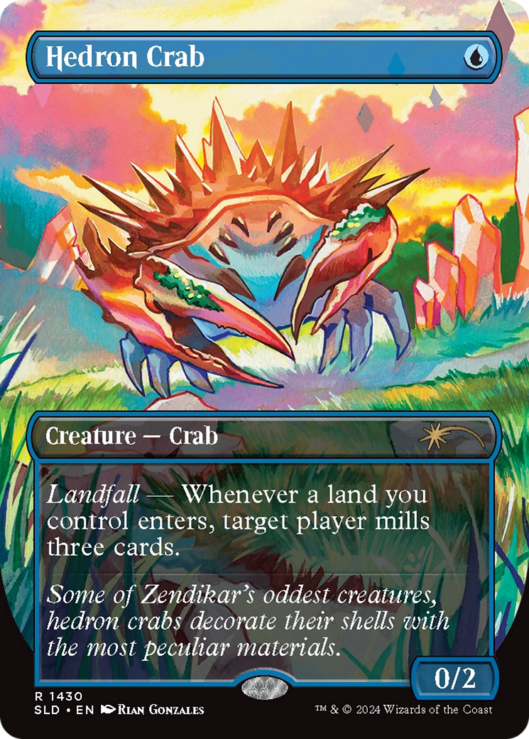 Hedron Crab (Rainbow Foil) [Secret Lair Drop Series] | Magic Magpie